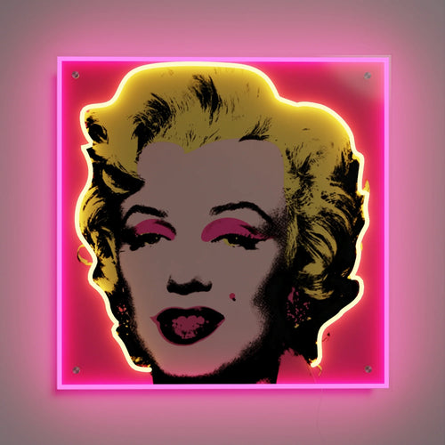 YELLOWPOP Marilyn by Andy Warhol