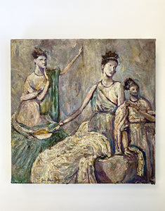 Ode to Pompeii Painting Series