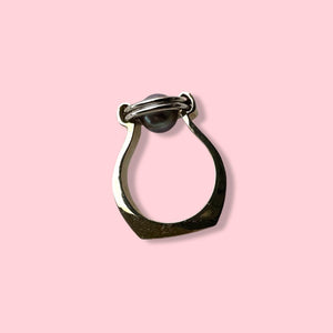OKCMOA x Arthur Gordon Black Pearl Ring