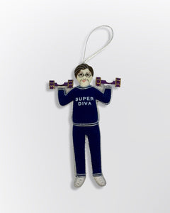 St. Nicolas RBG Workout Ornament