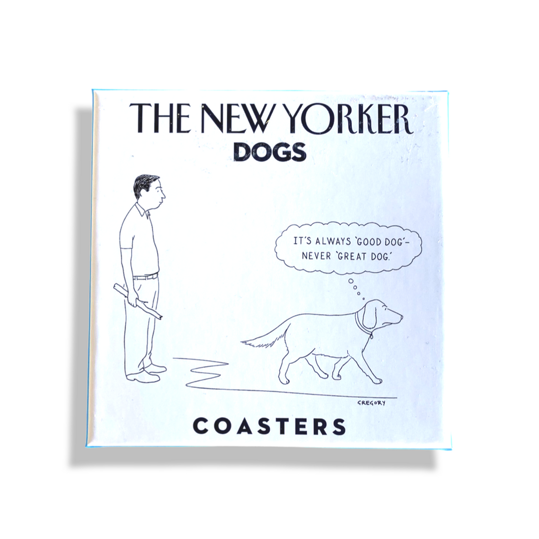 New Yorker Dog Coaster Set