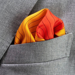 Chihuly Silk Twill Pocket Square No. 1