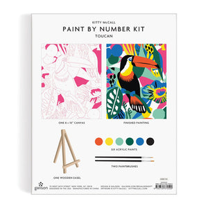 Kitty McCall Toucan Paint by Numbers Kit