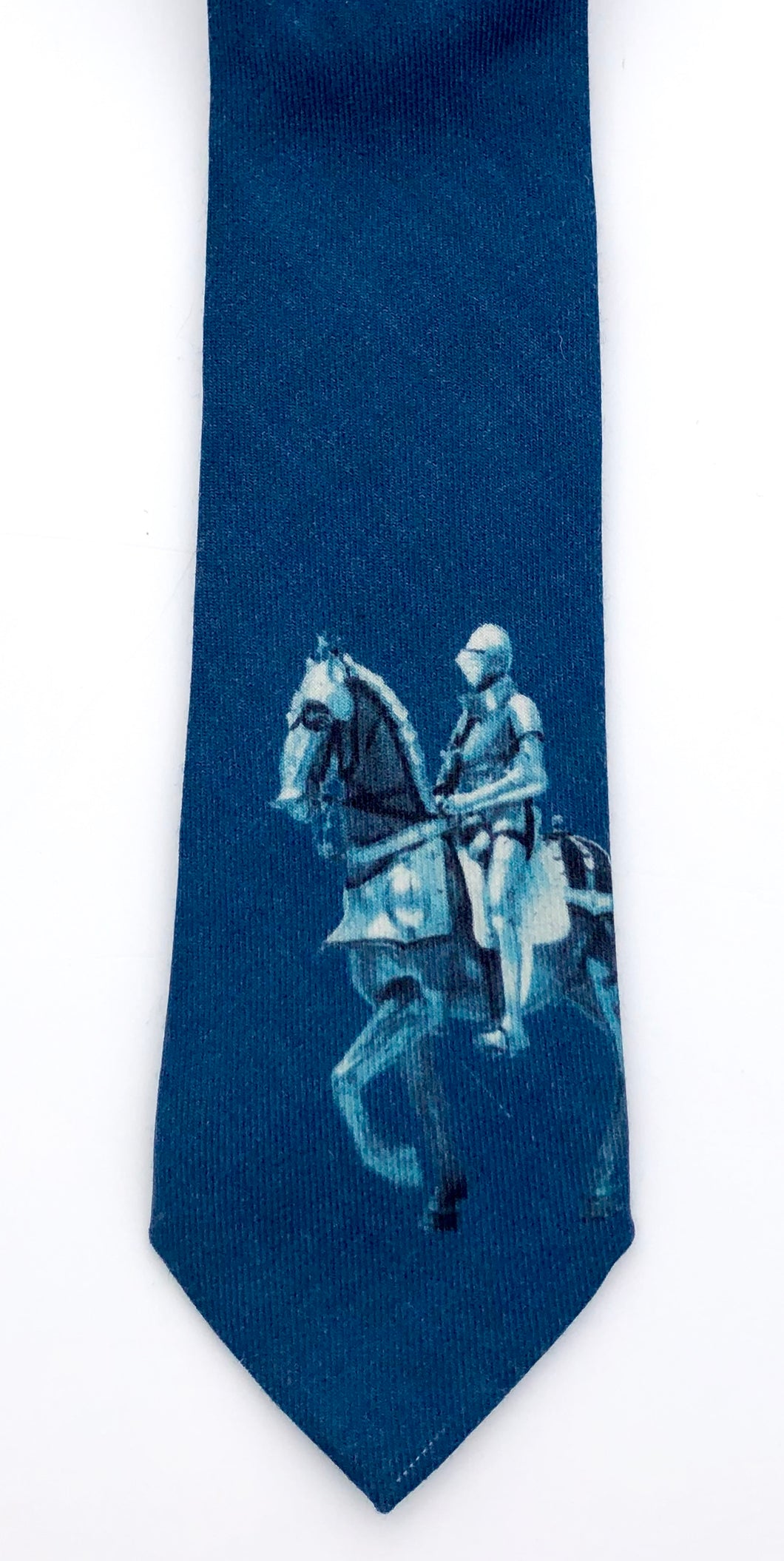 Armored Horse and Rider Tie