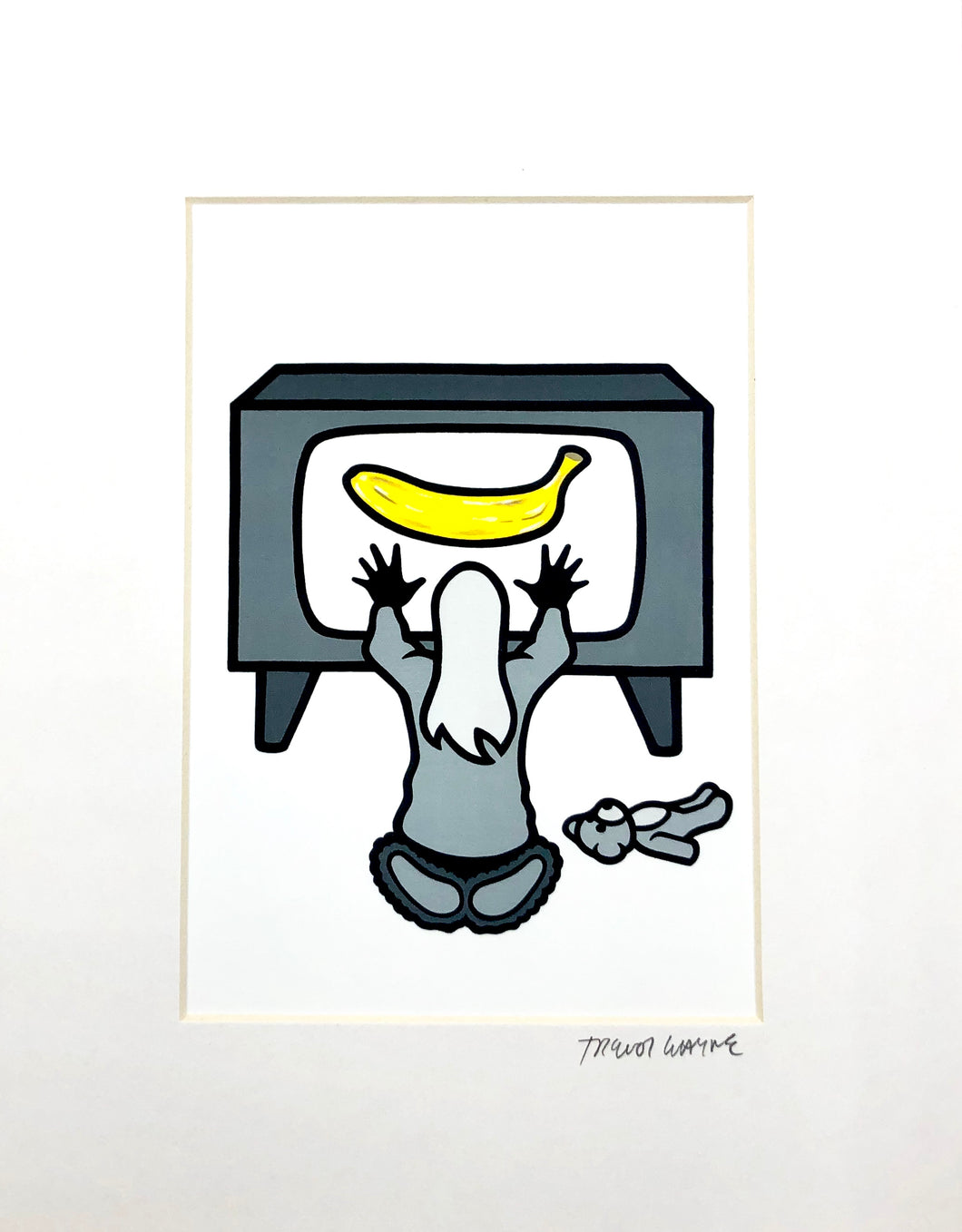 Trevor Wayne Horror Banana Series Prints